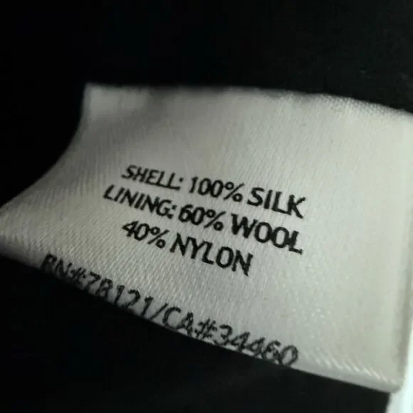 EILEEN FISHER Full Zip Silk Wool Vest M Green Preppy Old Money Coastal Grandma - Picture 5 of 9